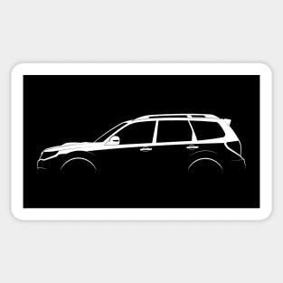 Subaru Forester (SH) Silhouette Sticker